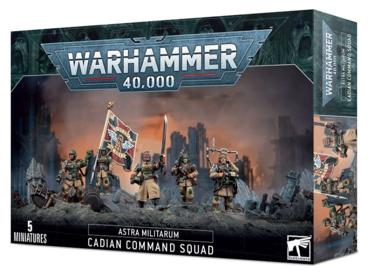 Astra Militarum: Cadian Command Squad